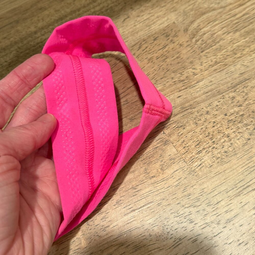 Lululemon Pink Luxtreme Anti-Slip Sport Headband - OS - Picture 5 of 5
